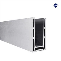 Regulowany aluminiowy szklany kanał 0.5 kN do montażu od góry